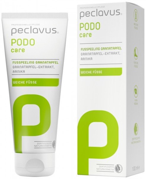 peclavus® PODOcare Fußpeeling Granatapfel