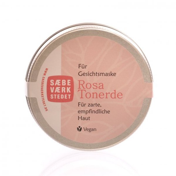 Sæbeværkstedet- Rosa Tonerde für empfindliche & fettige Haut