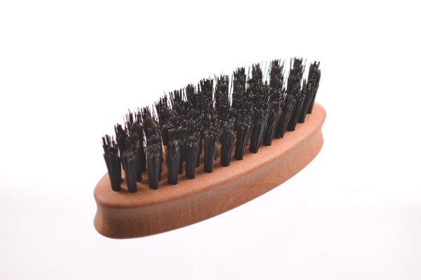 Saebevaerkstedet- Bartbürste aus Birnbaum Holz mit Naturborsten