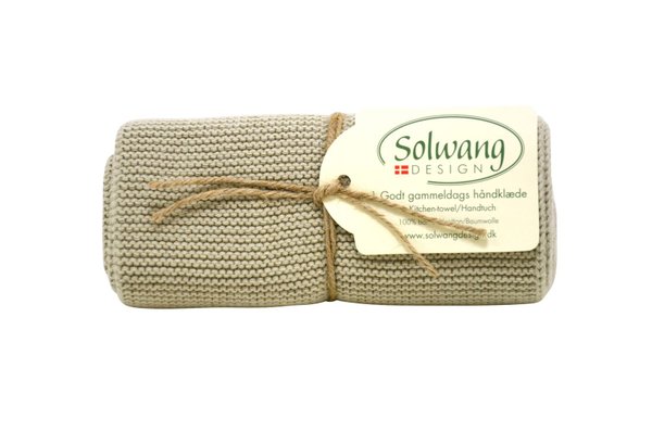SOLWANG Design Handtuch 'Oliv'