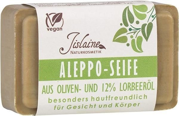 Jislaine Aleppo-Seife aus Oliven- und 12% Lorbeeröl auch für die Rasur