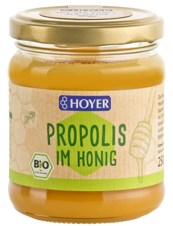 Propolis im Honig  -Bio- von Hoyer